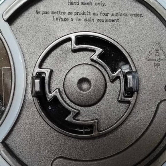 Starbucks 2019 Black Mirrored Ceramic Travel Tumbler 12oz - Picture 5 of 6